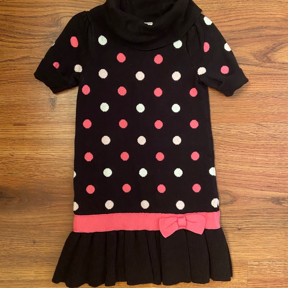 Gymboree black turtleneck sweater dress, Size 3